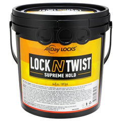 AllDay Locks Lock N Twist retorciendo con los dedos para definición.