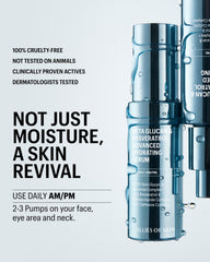 Allies of Skin serum beta glucan-reservatrol, aplicación diurna y nocturna para hidratación.