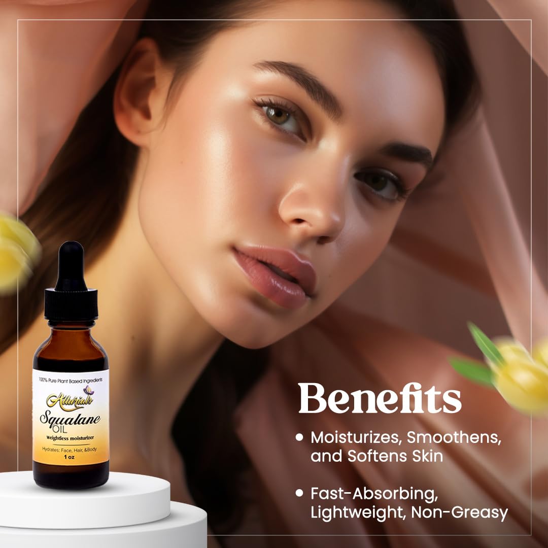Allurials Squalane: aplicación facial para hidratar sin grasa