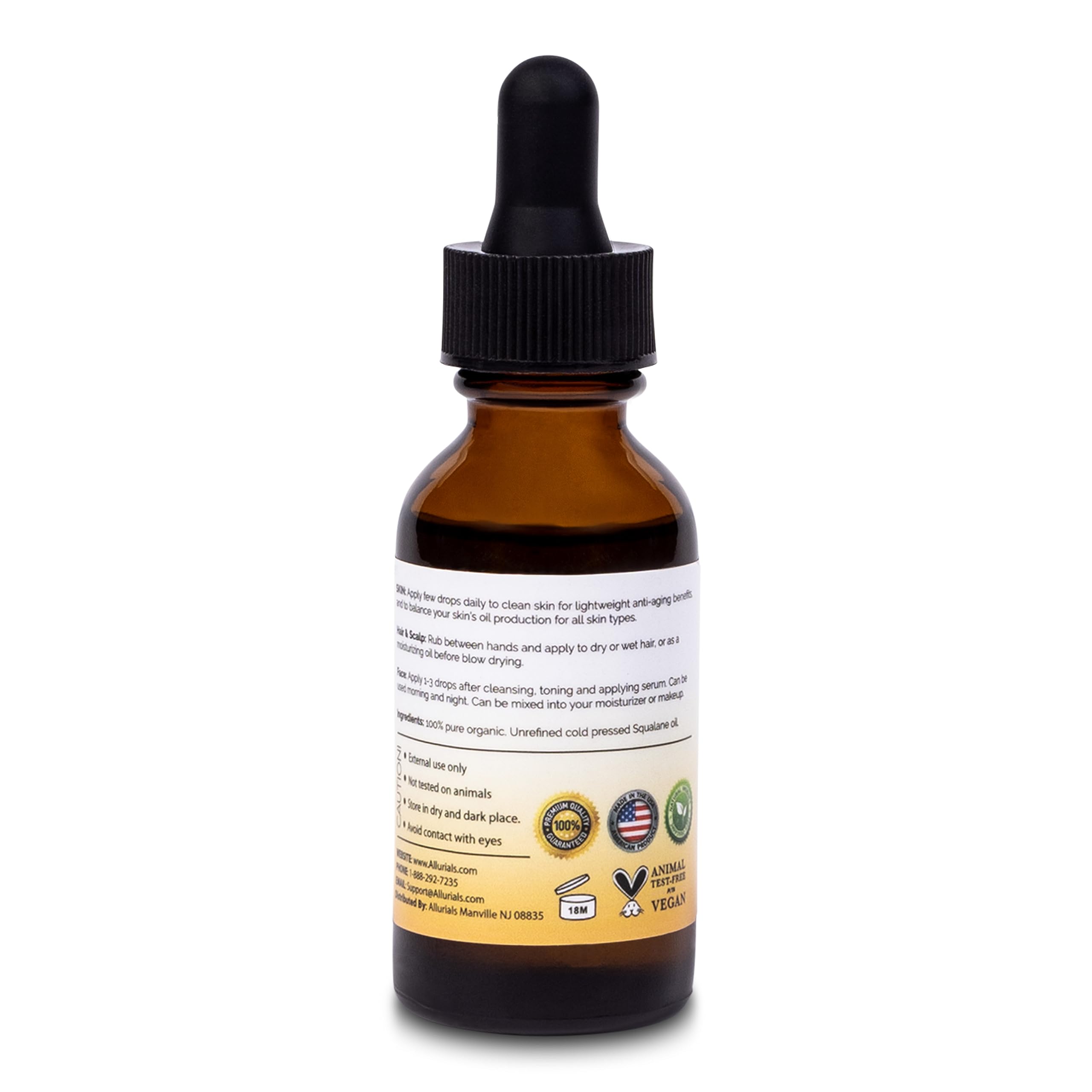 Allurials Squalane: ritual relajante de aromaterapia para la piel