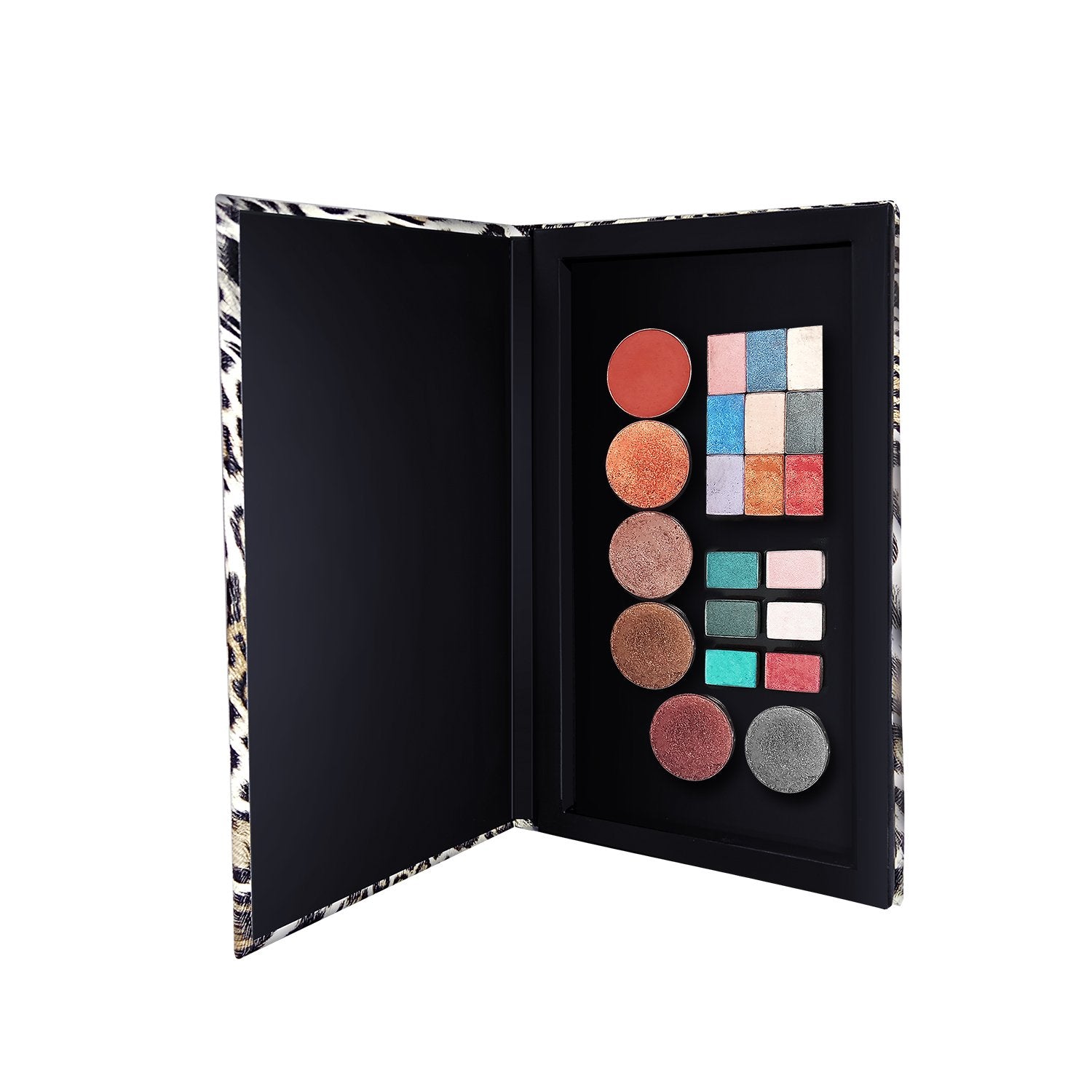Allwon paleta magnética Leopard capacidad para 18 sombras de 1 pulgada.