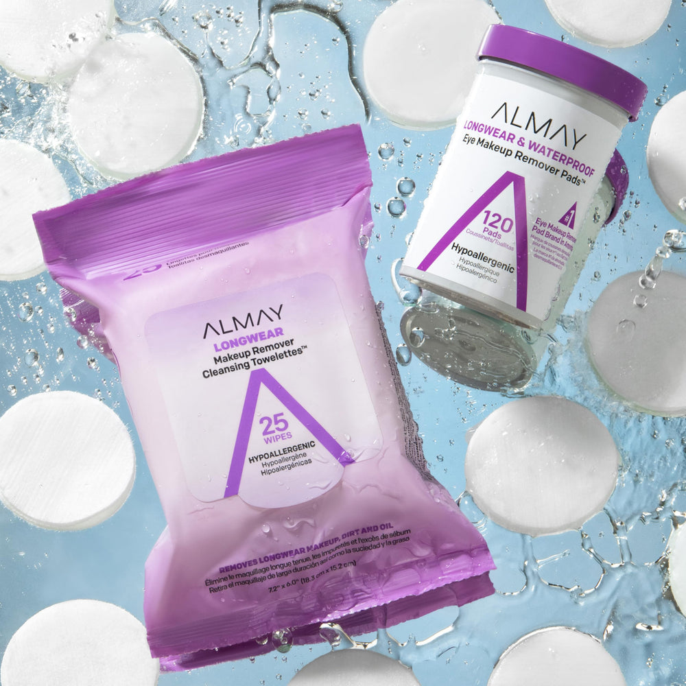 Almay discos desmaquillantes biodegradables cuidan el planeta.