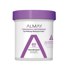 Almay discos desmaquillantes para ojos eliminan maquillaje de larga duración sin enjuague.