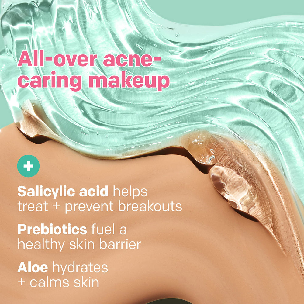 Envase de Almay probado por dermatólogos, apto para piel sensible.