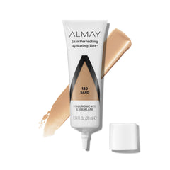 Almay hidratante-tinte líquido: aplicación suave para piel seca