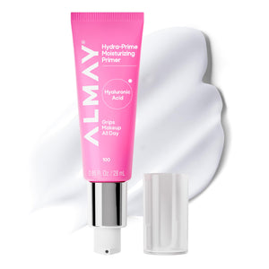 Almay Hydra-Prime: bote del primer hidratante para base suave y duradera