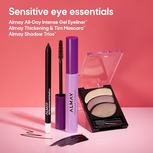 Almay Mascara Engrosante y Tinte: uso diario cómodo para ojos sensibles