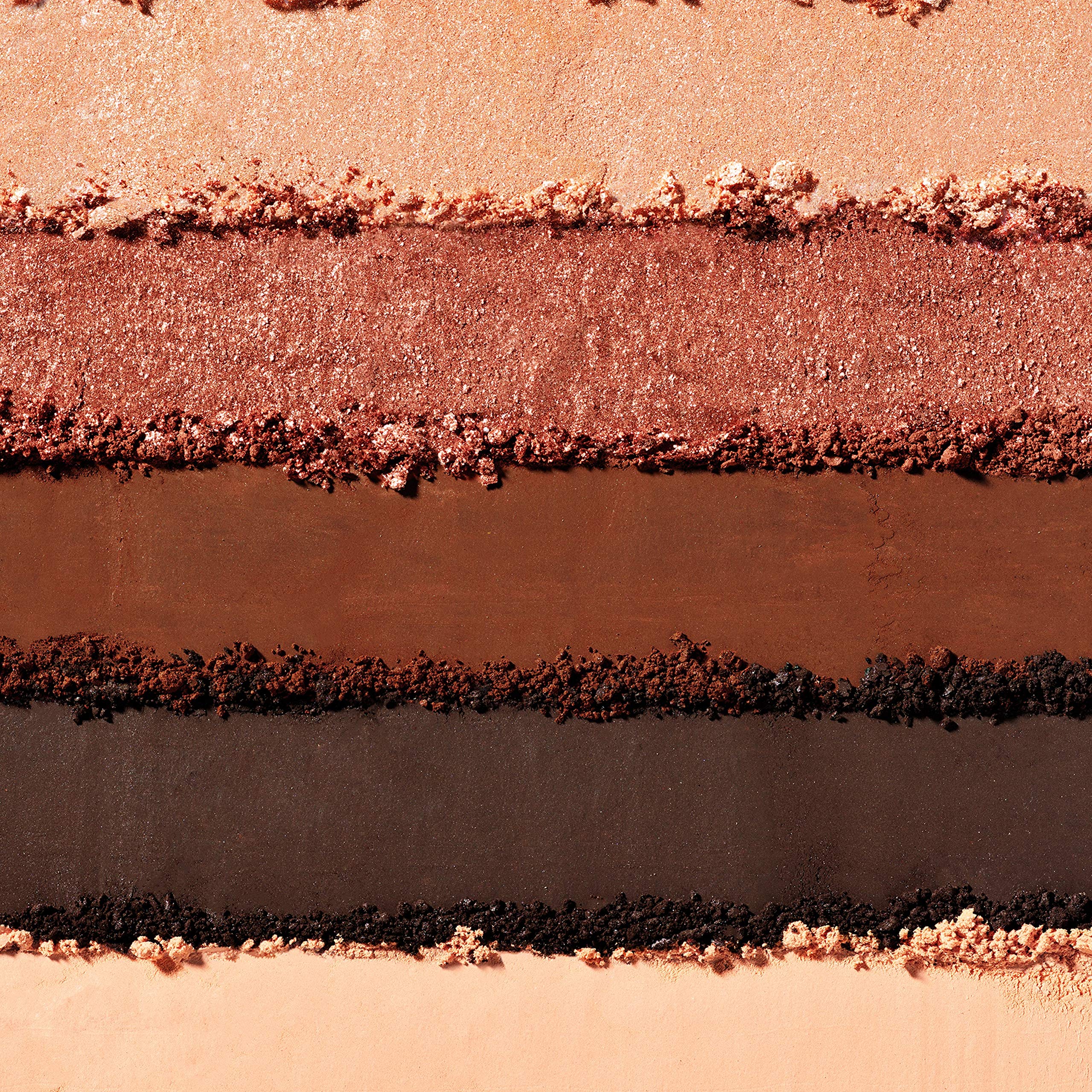 Almay paleta sombra marrón 02: colores suaves para transiciones sin esfuerzo.