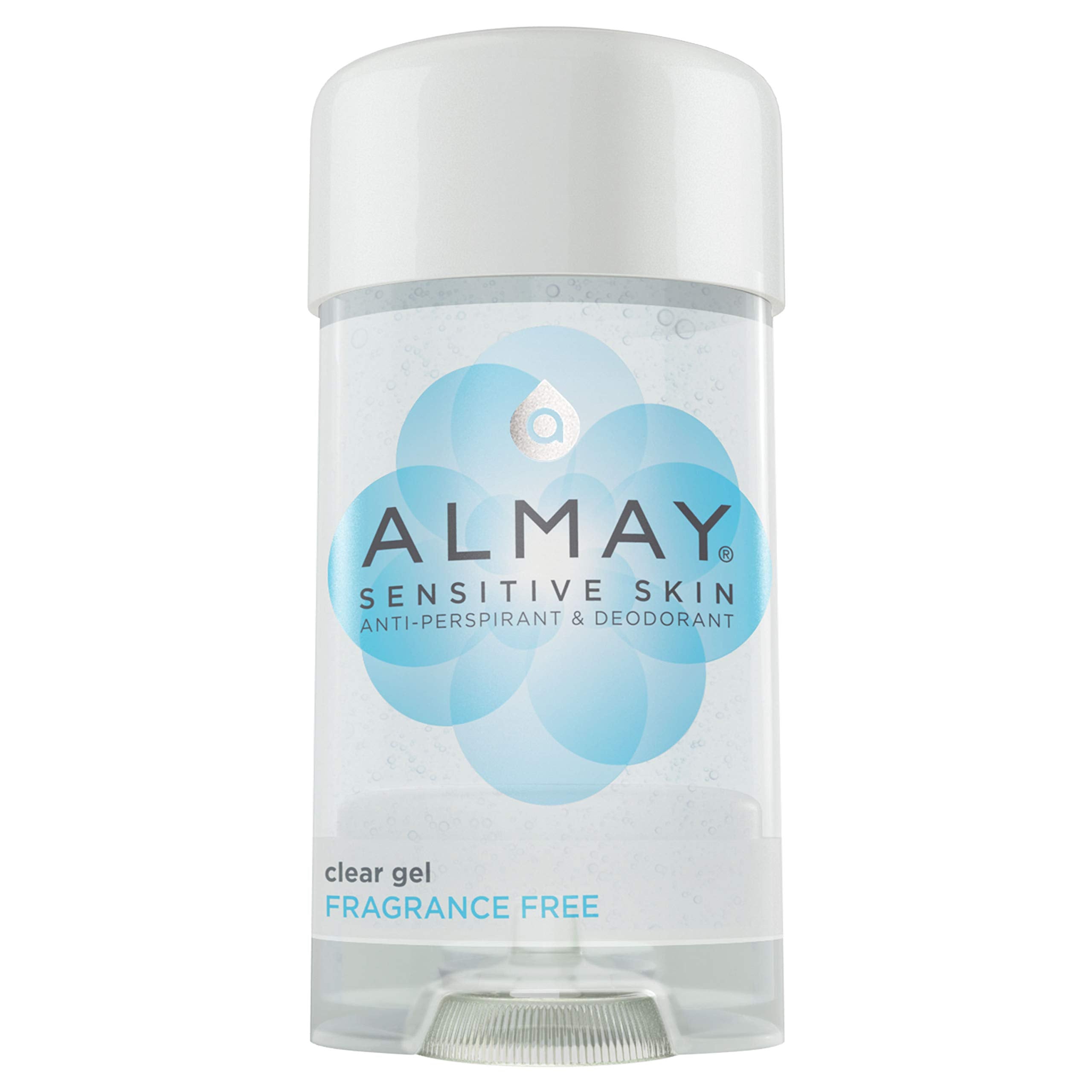 Almay gel claro para piel sensible, protección diaria en el formato stick de 6 unidades.