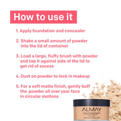 Almay Smart Shade, acabado natural para uso diario.
