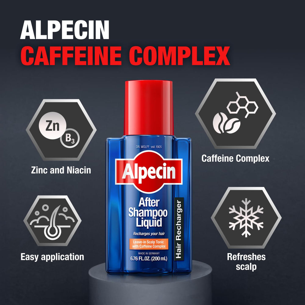 Cabello más grueso y lleno gracias a cafeína, zinc y niacina