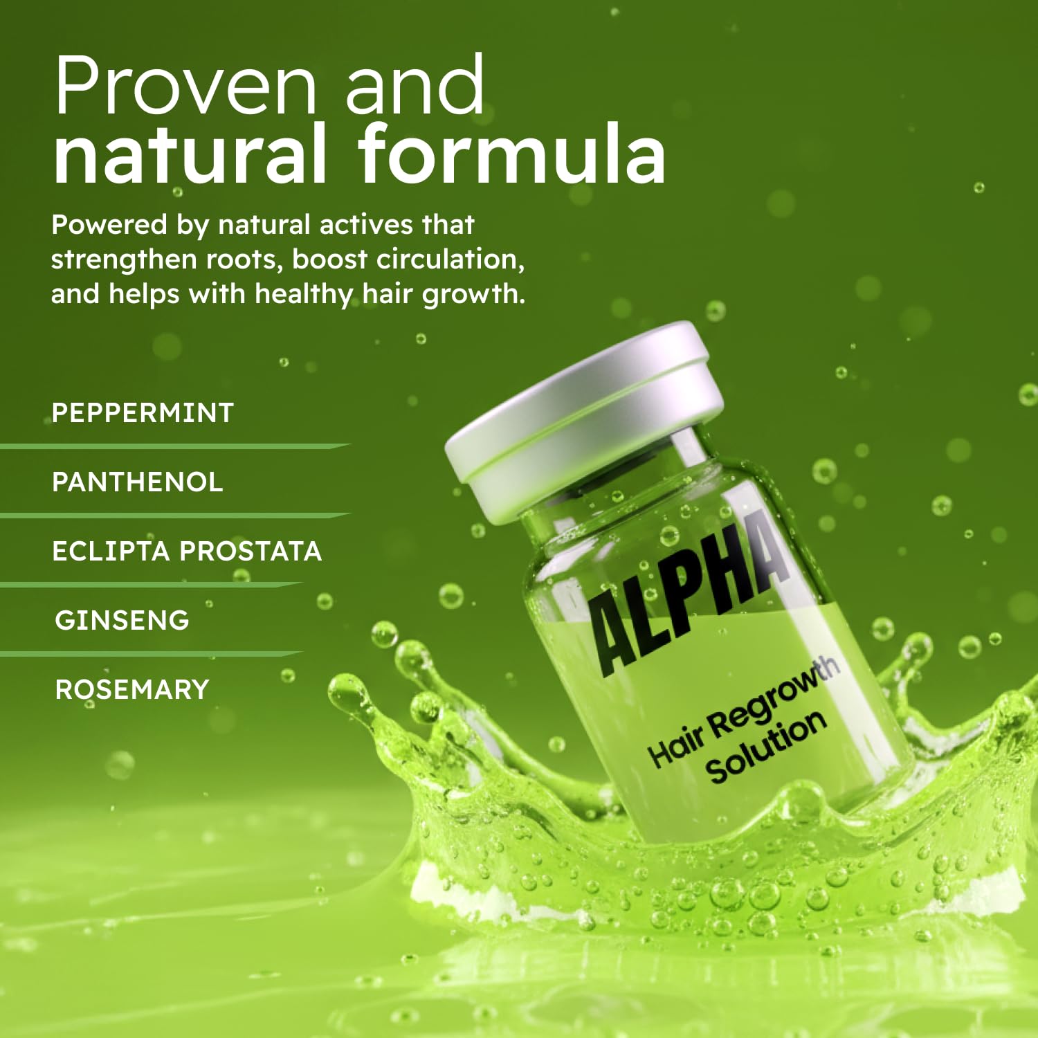Alphainfuse Serum textura ligera, cuidado diario sin grasa.