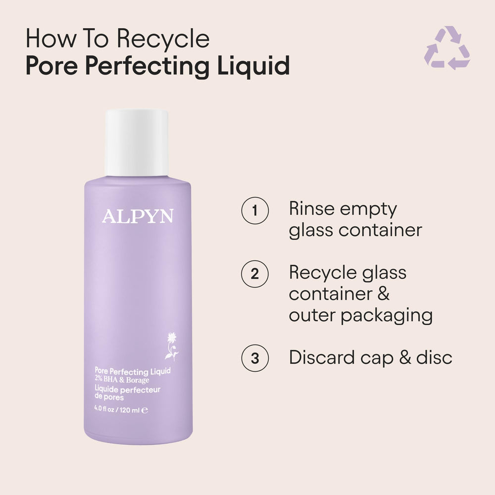 Alpyn Beauty Aplicación diaria, rutina simple para una piel más clara.