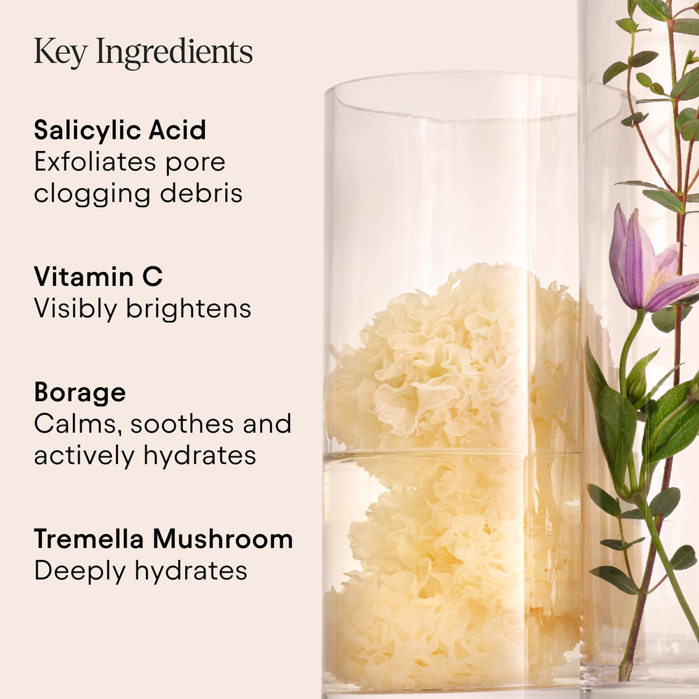 Alpyn Beauty Textura líquida, exfoliación suave sin resecar.