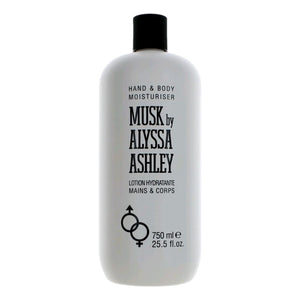 Alyssa Ashley Musk crema corporal con notas citricas y bergamota para piel suave