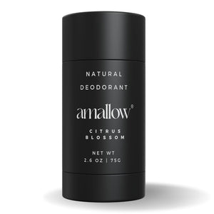 Amallow desodorante natural en empaque compacto para frescura duradera