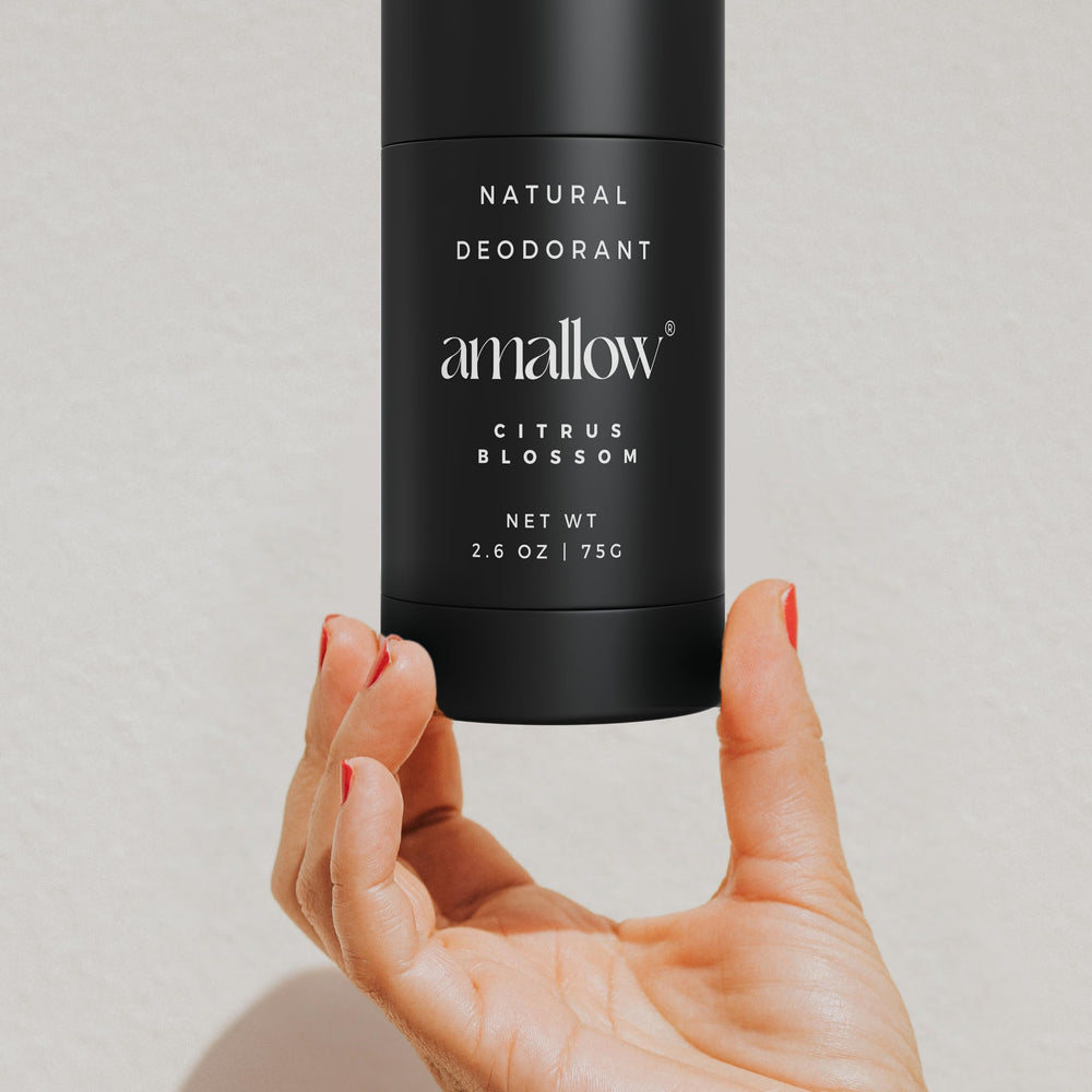 Amallow desodorante natural con zinc y magnesio para gestionar olores