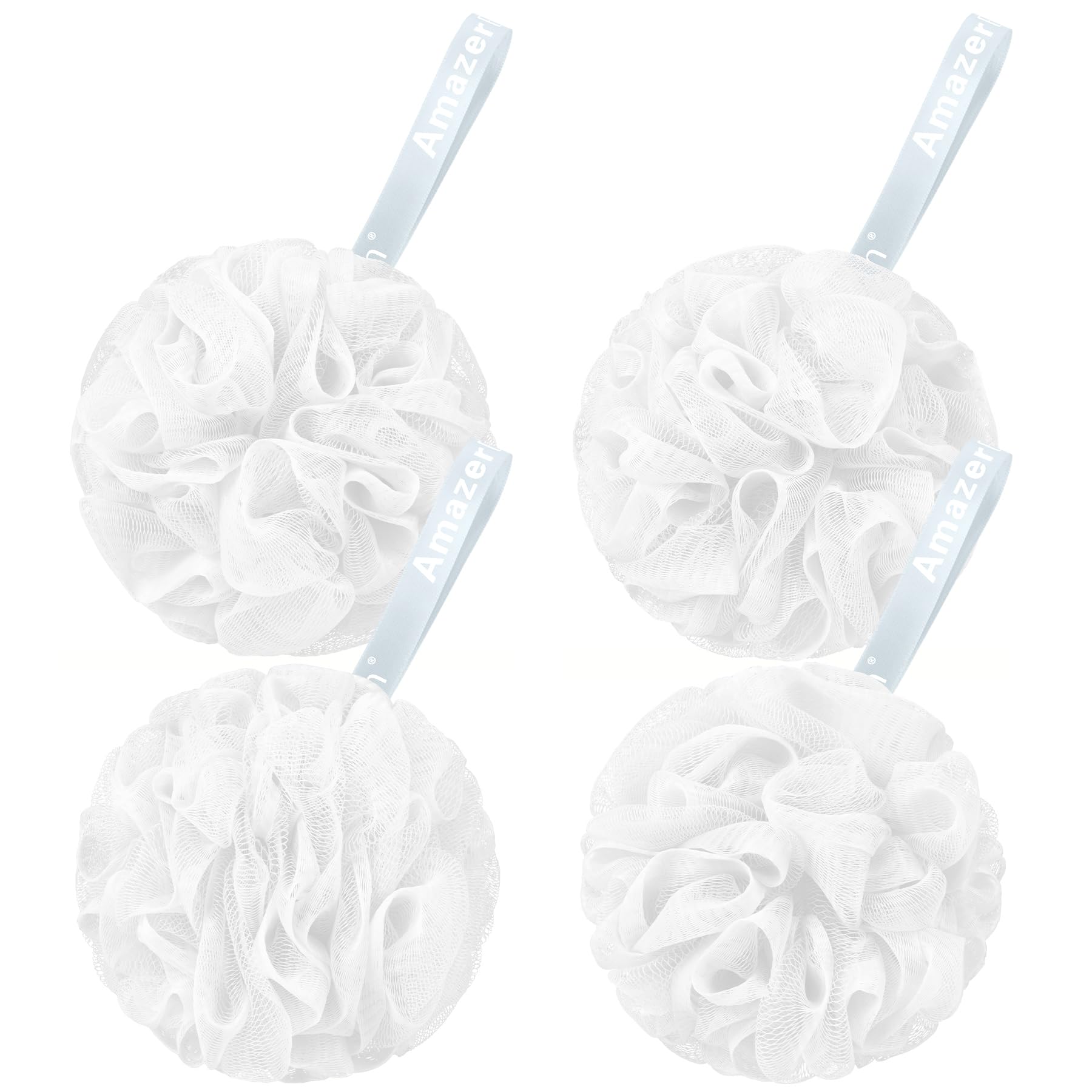 AmazerBath esponja lufa 75 g, exfolia suavemente impurezas superficiales