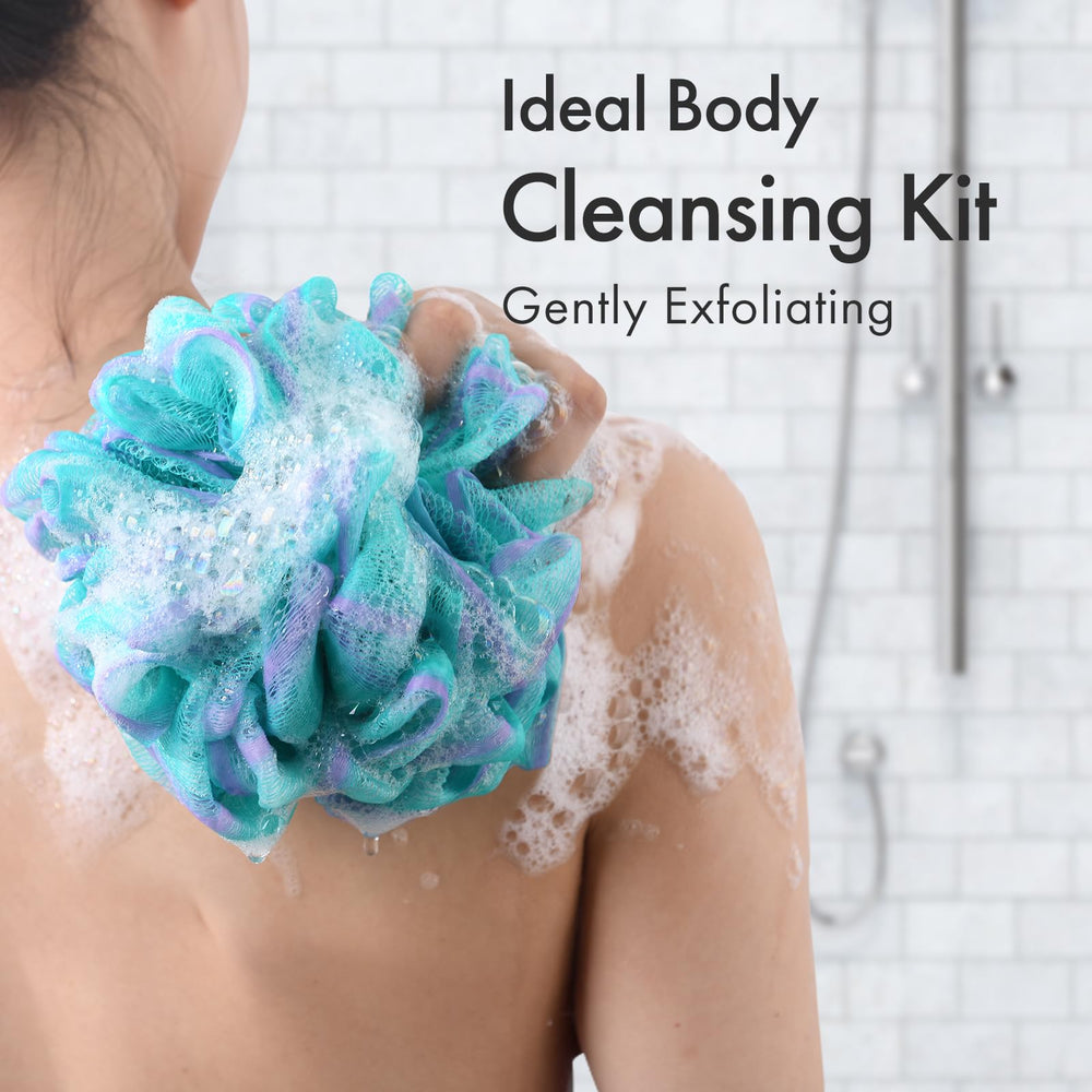 AmazerBath esponja lufa nudo reforzado para mayor durabilidad