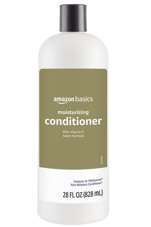 Amazon Basics Acondicionador hidratante, botella 28oz, aporta hidratación suave al cabello