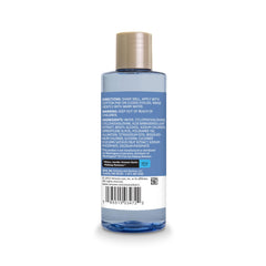 Producto probado dermatológicamente, desmaquillante de ojos Amazon Basics para uso suave.