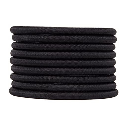 Amazon Basics elastico-pelo-tejido-trenzado: agarre firme sin tirar del cabello.