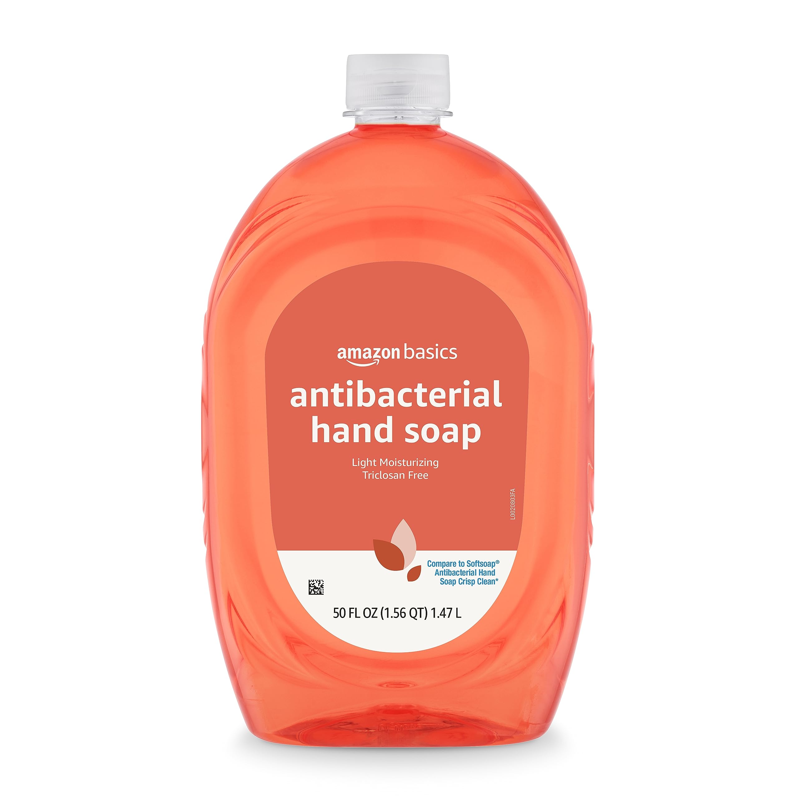 Etiqueta de Amazon Basics probada dermatológicamente, adecuada para piel sensible.