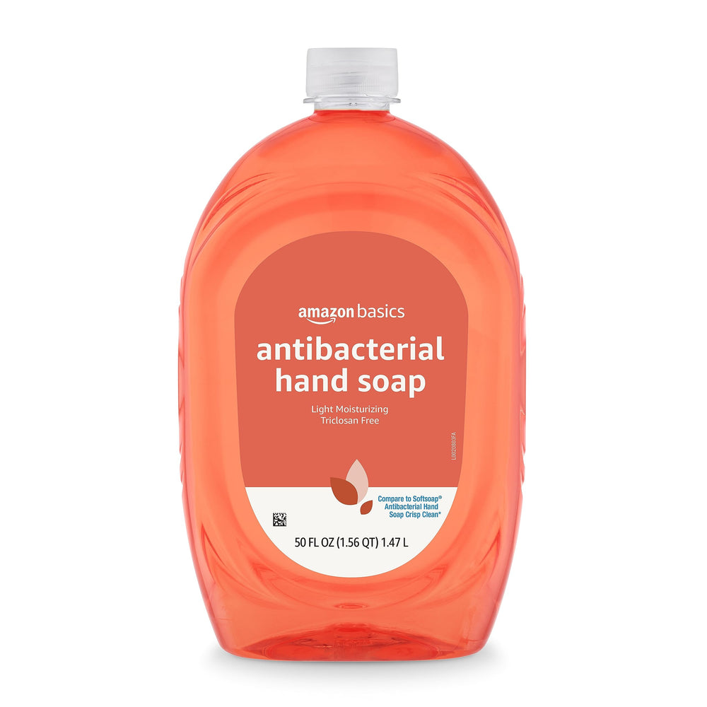 Etiqueta de Amazon Basics probada dermatológicamente, adecuada para piel sensible.
