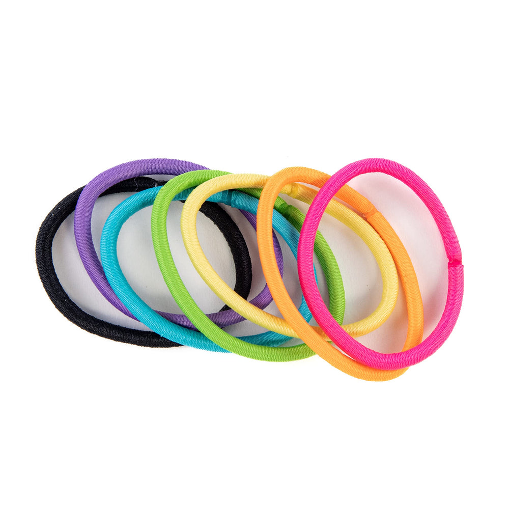Amazon Basics ligas elasticas 4mm para cabello; equilibrio entre sujecion y comodidad.