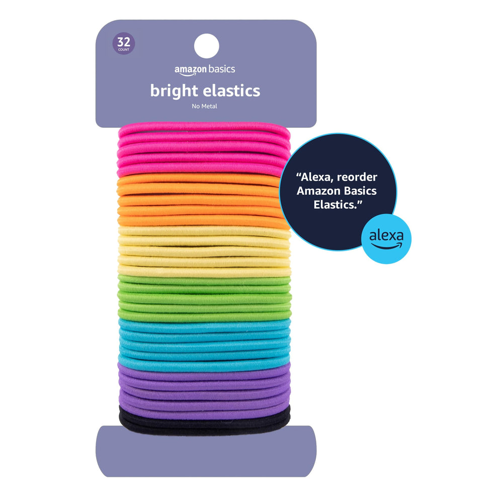 Amazon Basics paquete de 32 piezas; ideal para crear varios peinados.