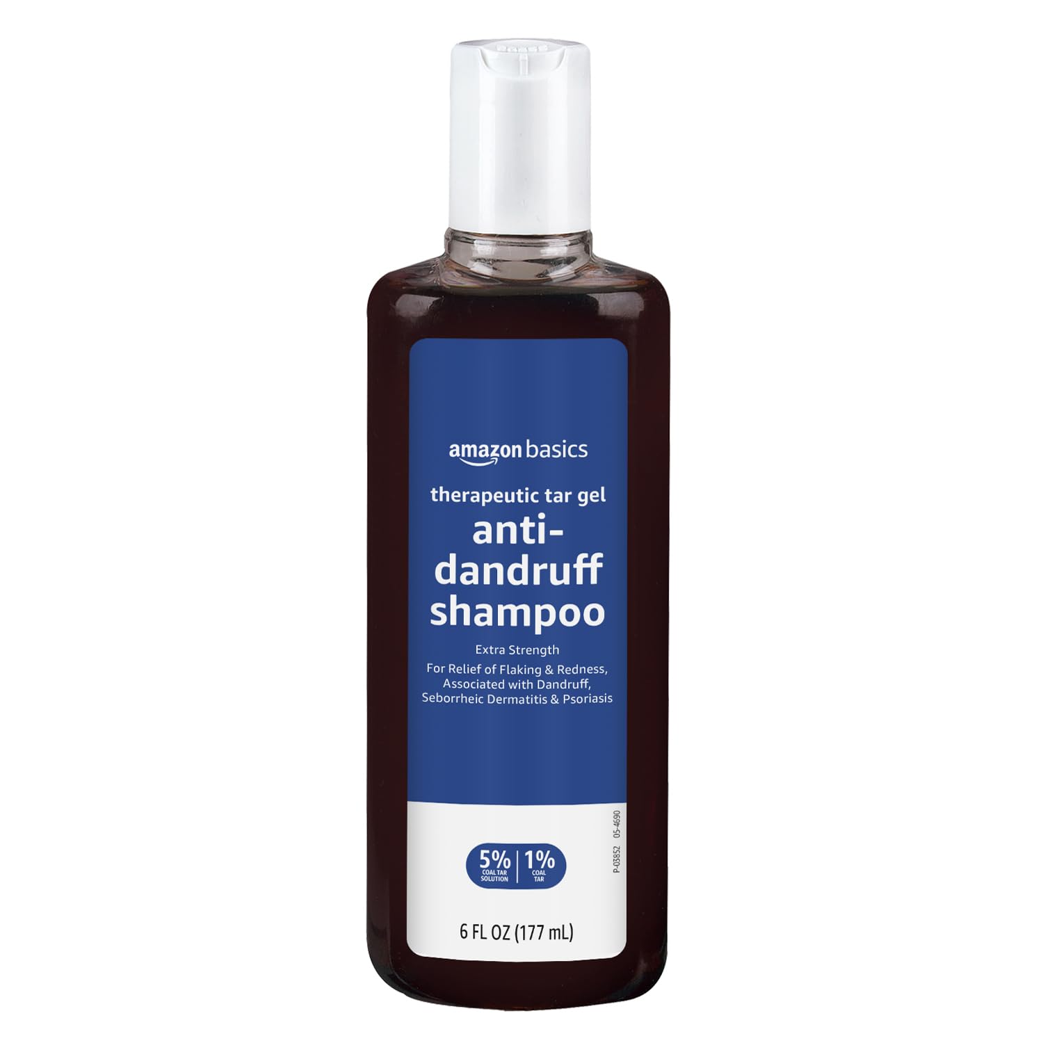 Amazon Basics Therapeutic Plus alquitrán de hulla, botella para tratamiento de caspa