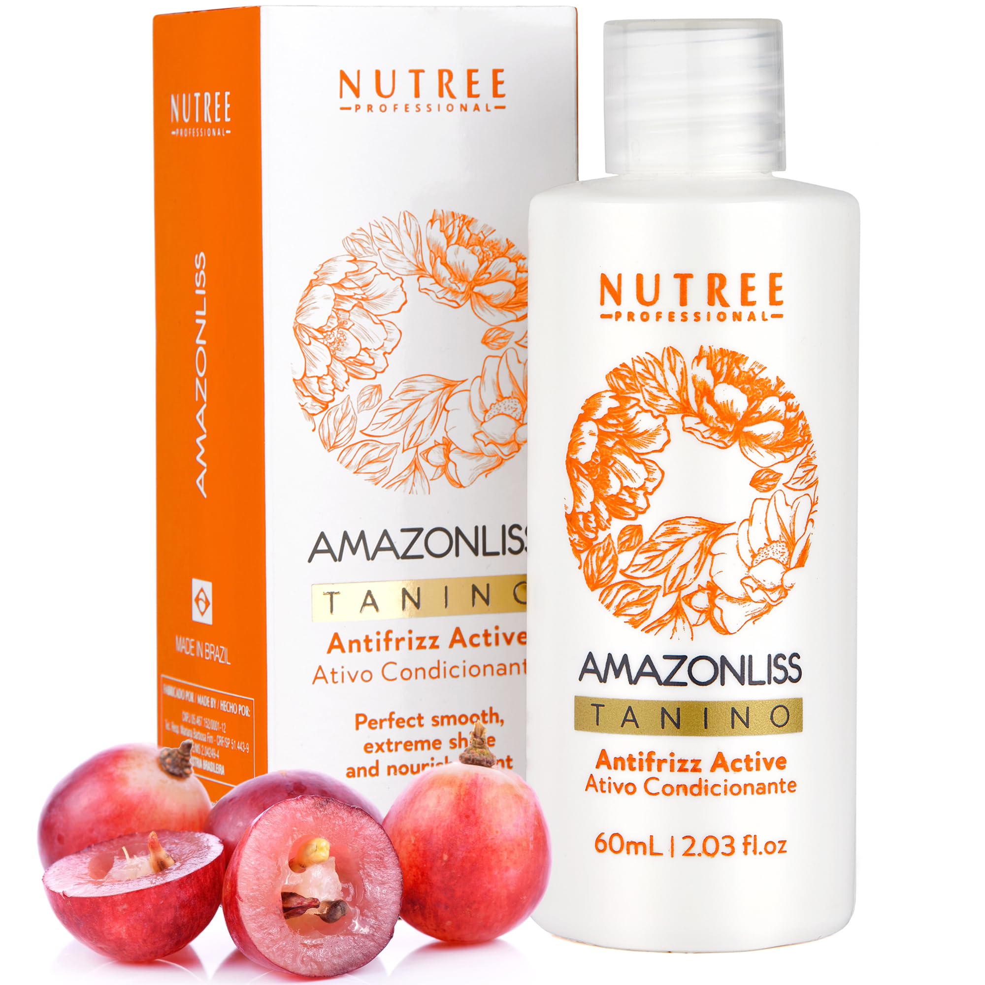 Amazonliss Taninoplastia, balance de botella, facilita aplicación homogénea.