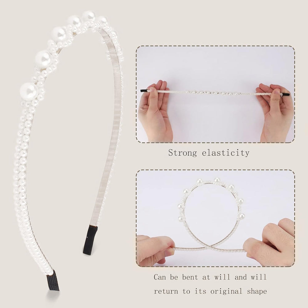 AMCAMI diadema para uso diario, combina con atuendos casuales