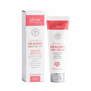 American Biotech Labs Silver Biotics crema toronja fragancia para hidratación diaria.