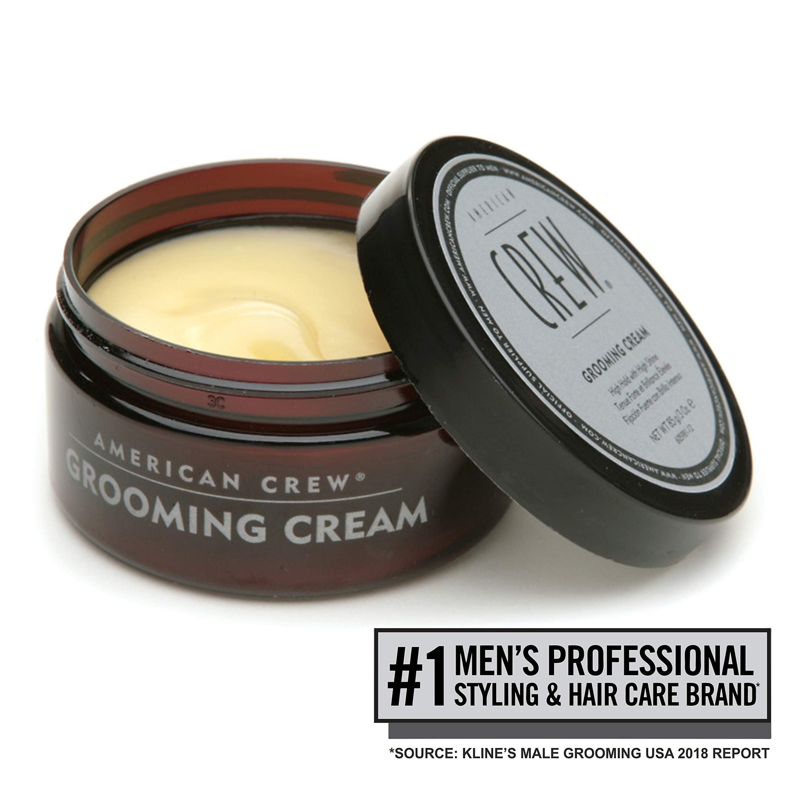 American Crew crema de cuidado capilar, peinado lateral con fijación alta