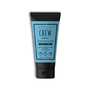 AMERICAN CREW Fiber Gel potencia la textura natural para cabellos medianos.