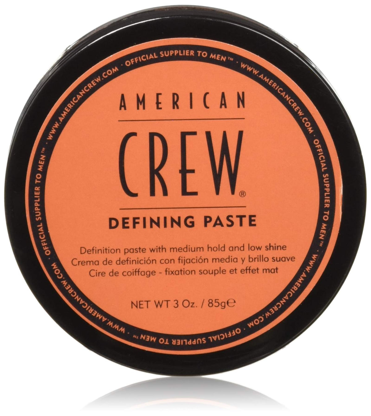 Pasta definidora clásica de American Crew para peinado flexible diario