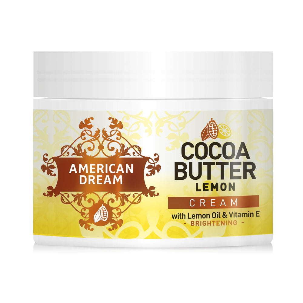 American Dream Crema de cacao con limón en envase 500 ml para piel seca.