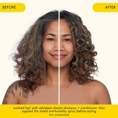 Amika Shield Spray con filtros UV para cuidado solar del cabello
