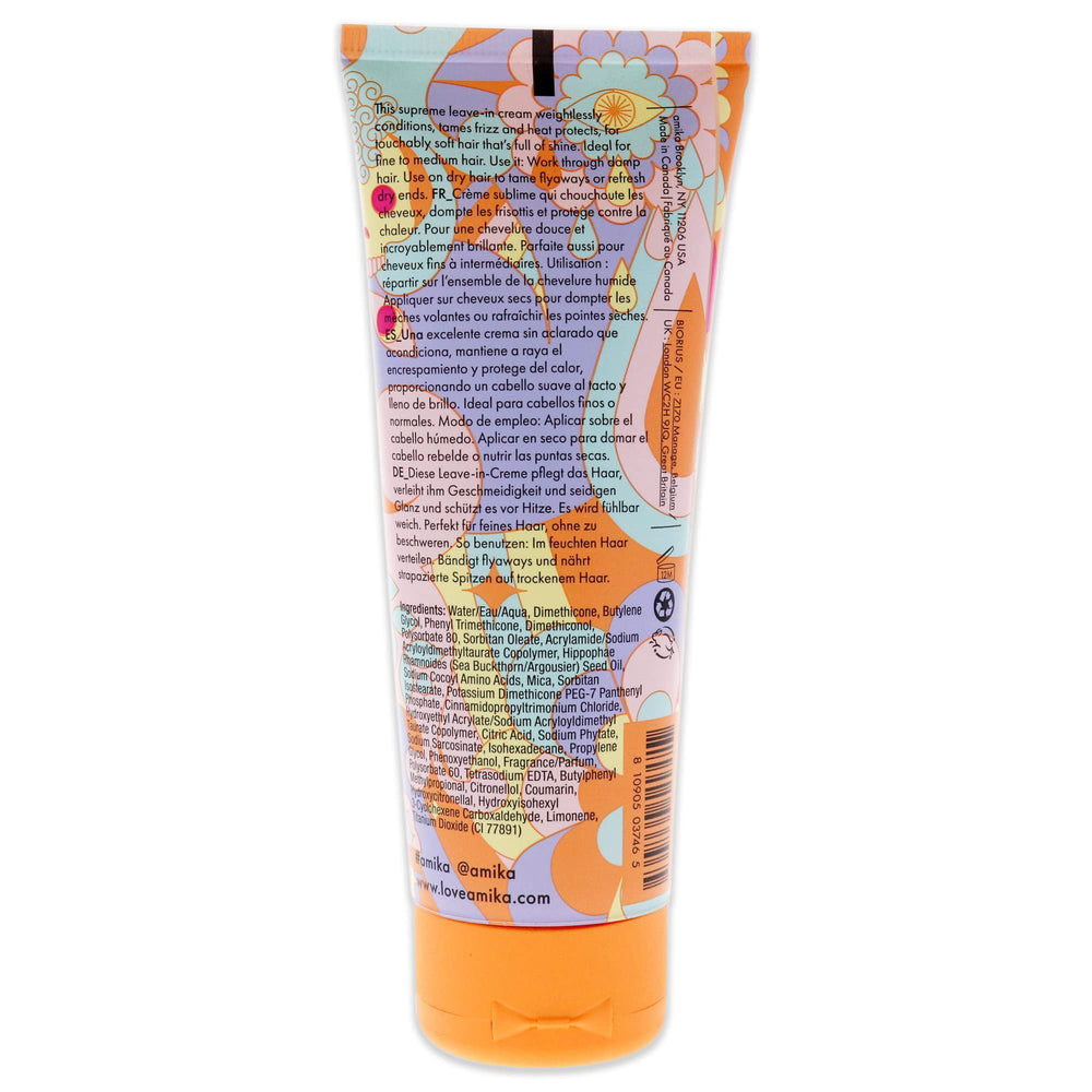 amika supernova aplicación en cabello húmedo mejora textura al peinar