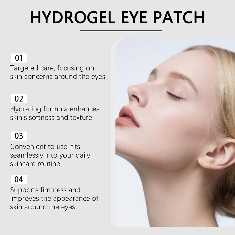 Parche ocular Amliya de hidrogel, aplicación cómoda.