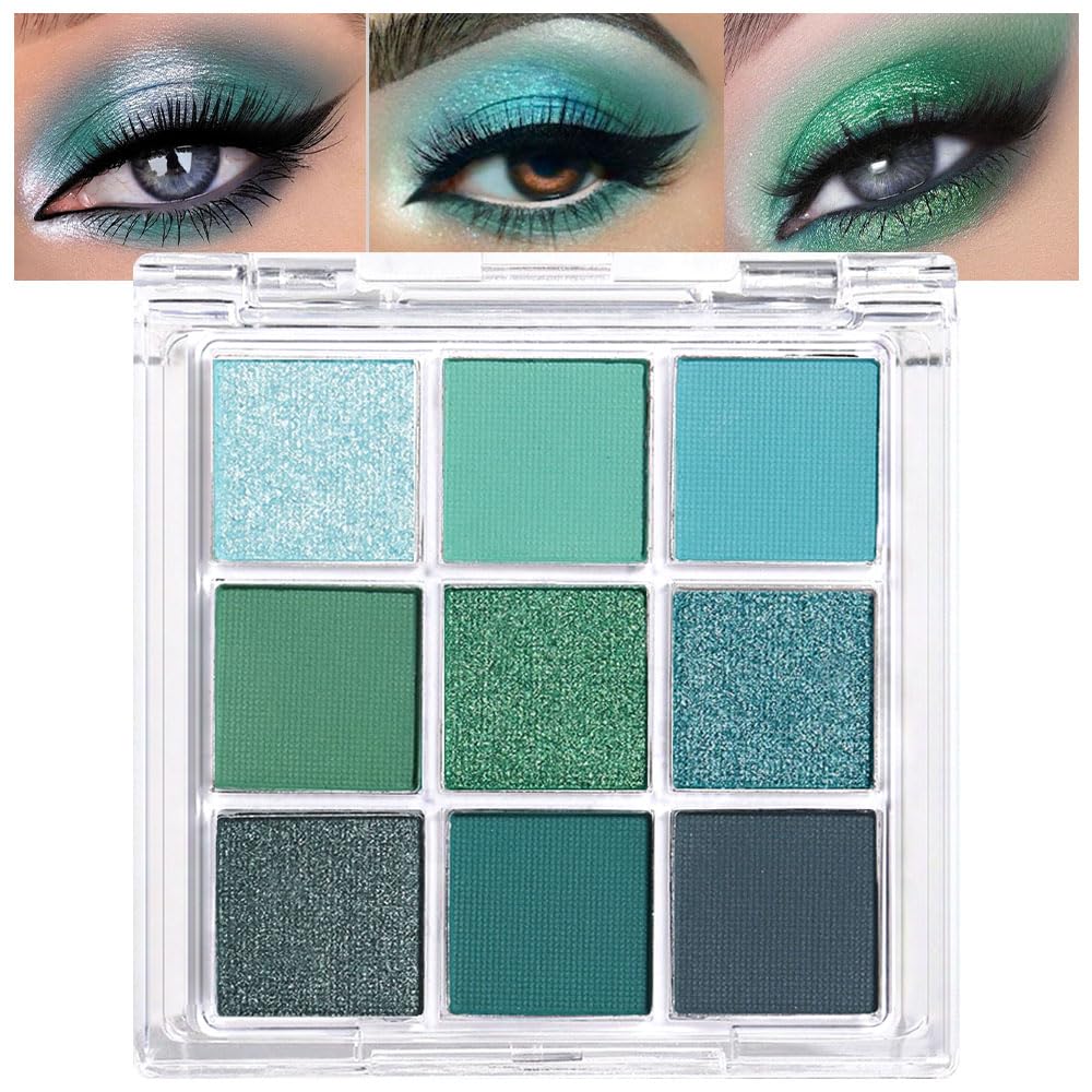 AMY'S DIARY Paleta sombras verde-azulado para mirada intensa.