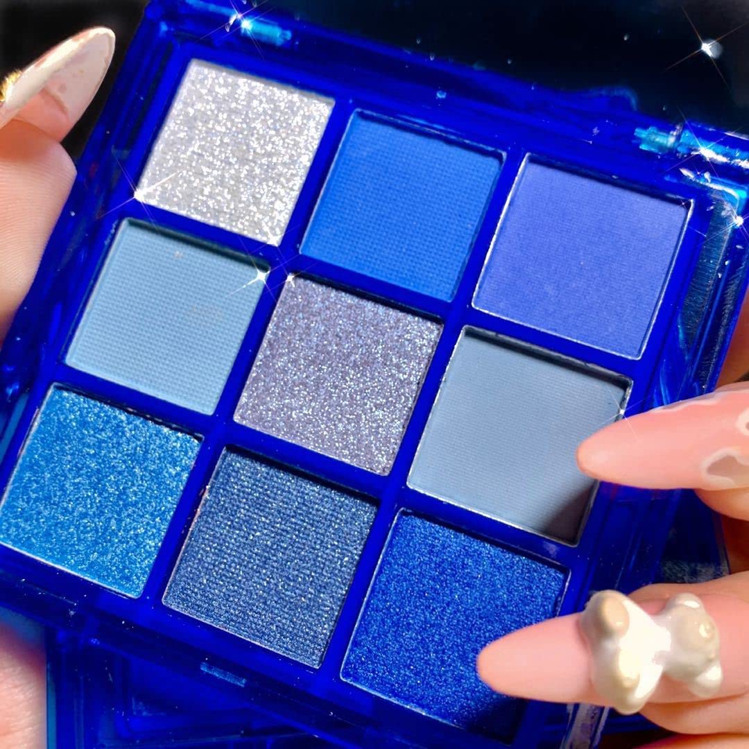 AMY'S DIARY sombra azul marino con brillo para mayor luminosidad