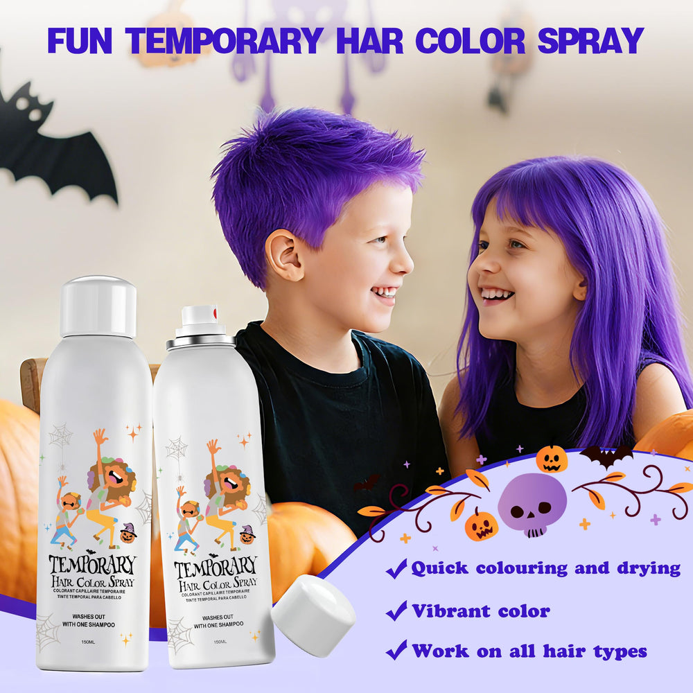 Aplicación rápida de Amzsudy púrpura en el cabello para un nuevo estilo