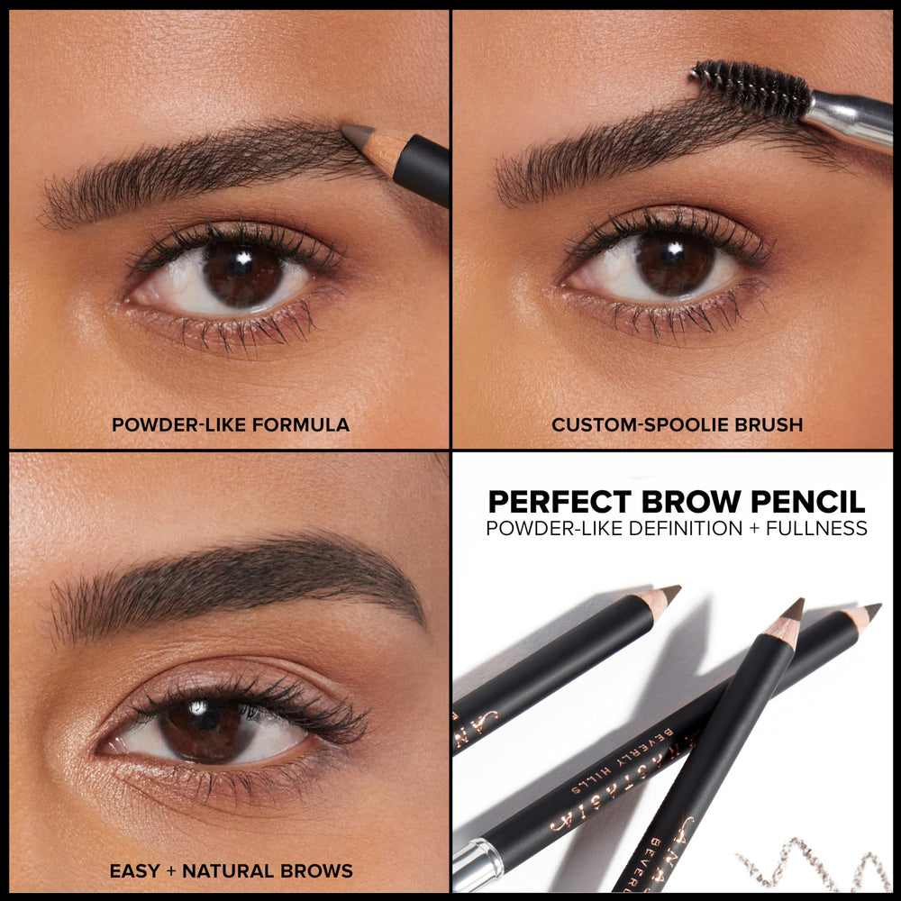Anastasia Beverly Hills Lápiz cejas, acabado natural y ligero.