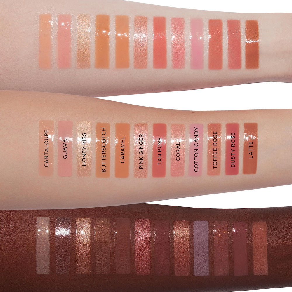Anastasia Beverly Hills Lip Gloss Dusty Rose con aroma a vainilla para una experiencia sensorial.