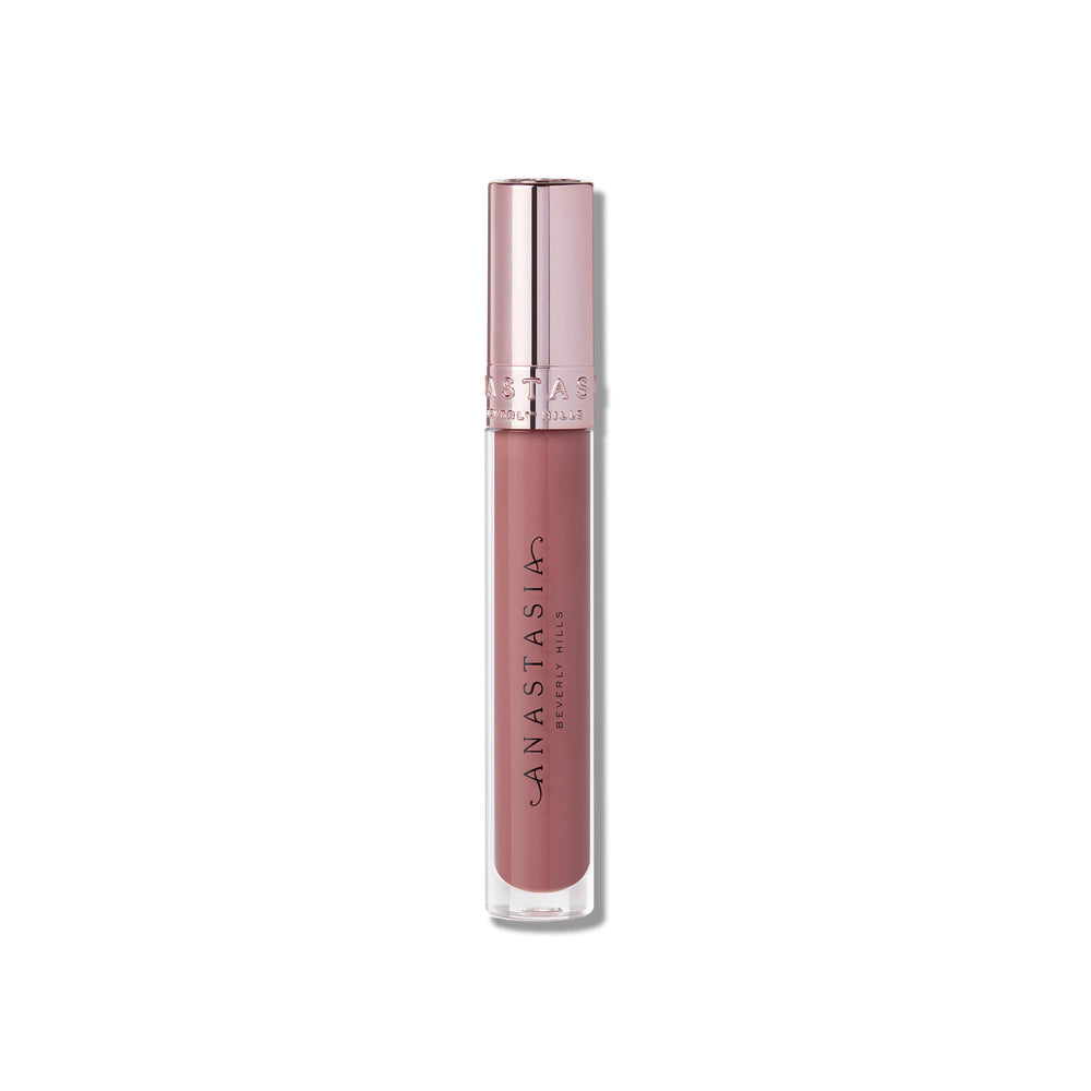 Dusty Rose de Anastasia Beverly Hills para definir el centro del labio con brillo.