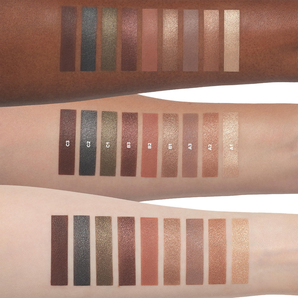 Anastasia Beverly Hills Mini Paleta Sombras: aplicación en ojos para capas suaves.