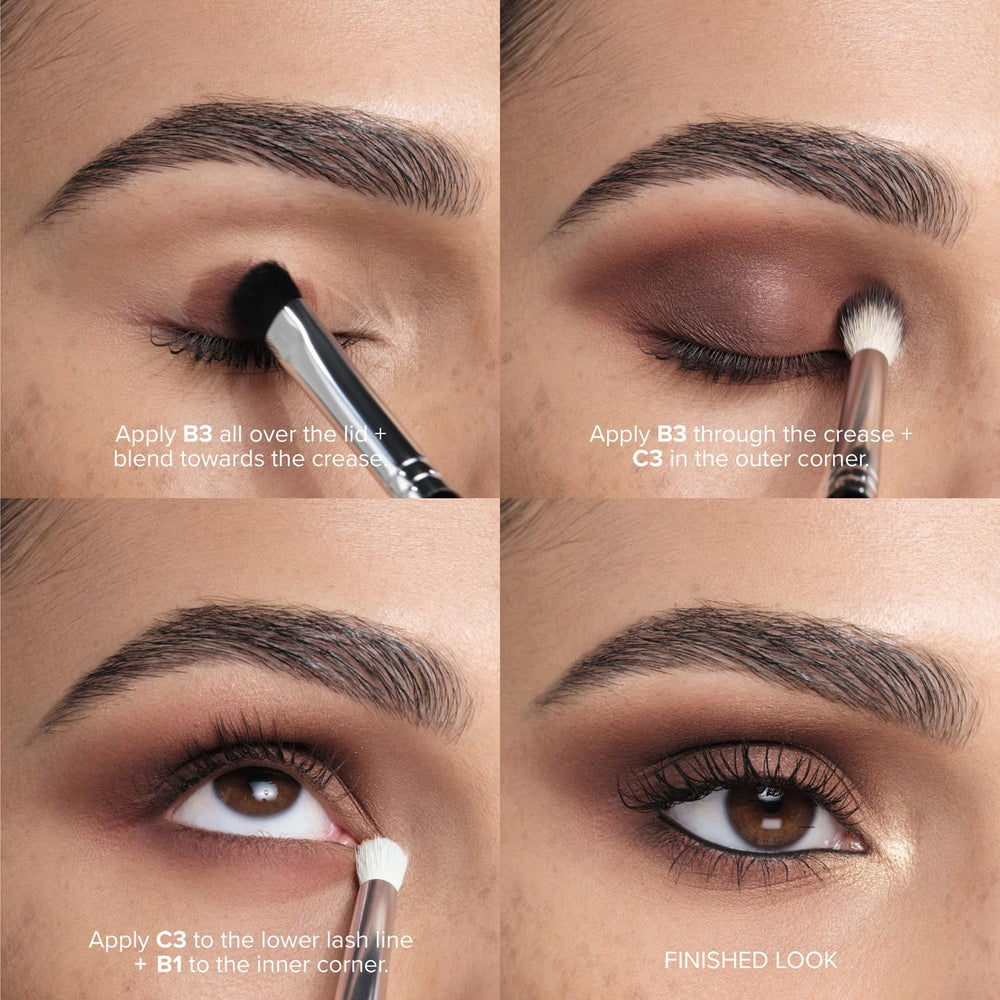 Anastasia Beverly Hills Mini Paleta Sombras: destellos metalizados para acabados brillantes.