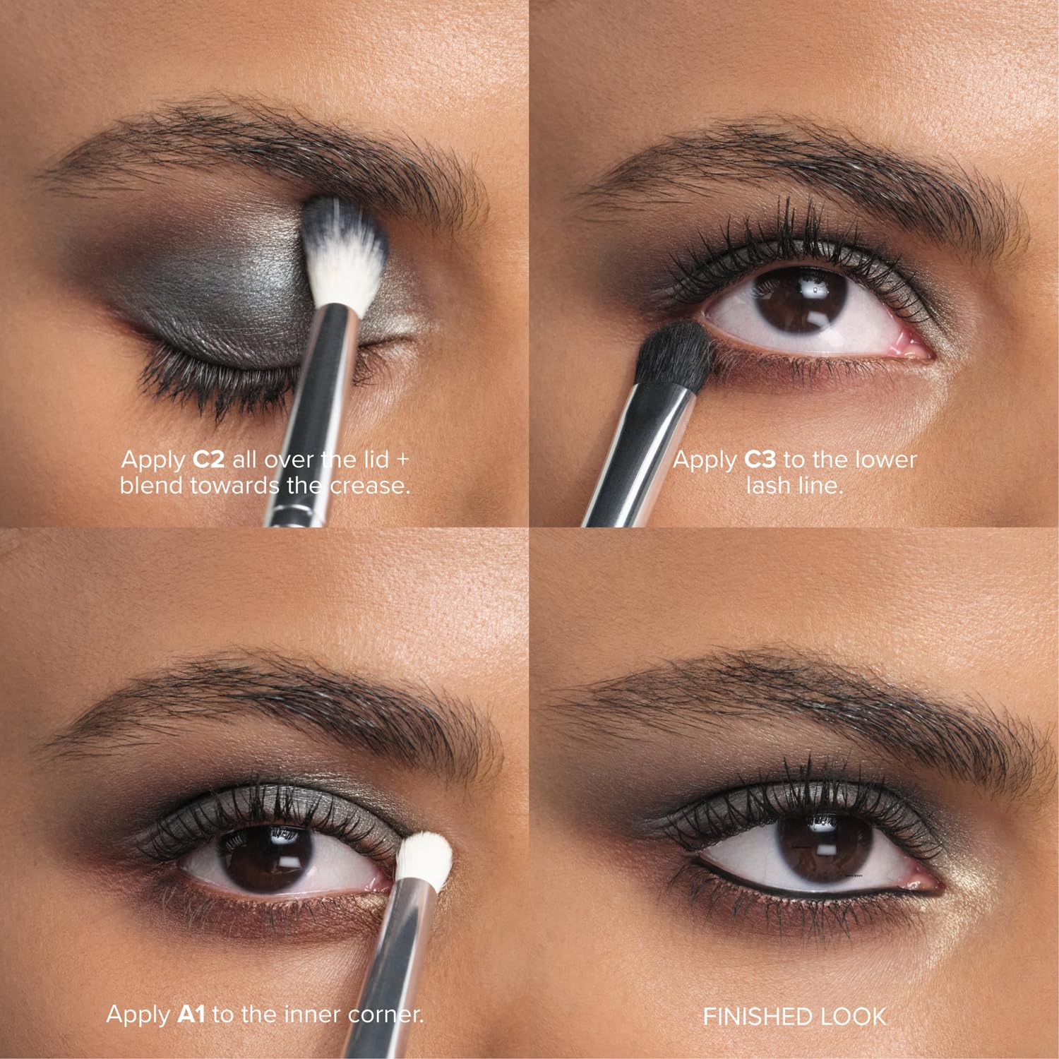 Anastasia Beverly Hills Mini Paleta Sombras: estuche de viaje compacto para retoques.